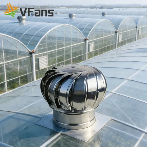 Vfans Turbine Roof Ventilator, No Electricity - view 3