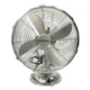 Vintage Table Desk Fan, Aluminum, 35w, Metal