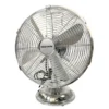 Vintage Table Desk Fan, Aluminum, 35w, Metal - view 2