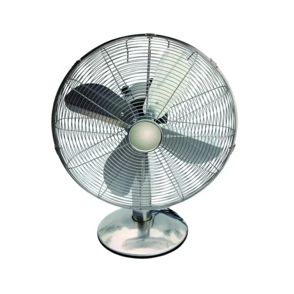 Vintage Table Desk Fan, Aluminum, 35w, Metal - view 6