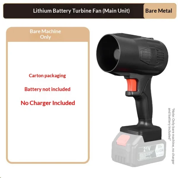 Violent Turbo Fan, Brushless, Battery - view 6