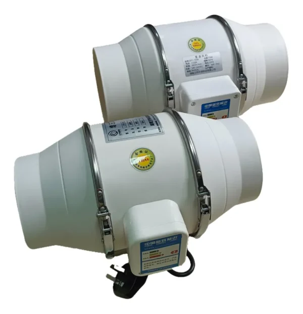 Vivosun Edf Duct Blower, 220-240V, TD-800/200N, HVAC, Plastic - view 3