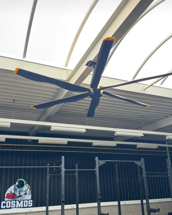 Volume Hvls Ceiling Fan, 3m, 0.3kW, PMSM, Aluminum - view 5