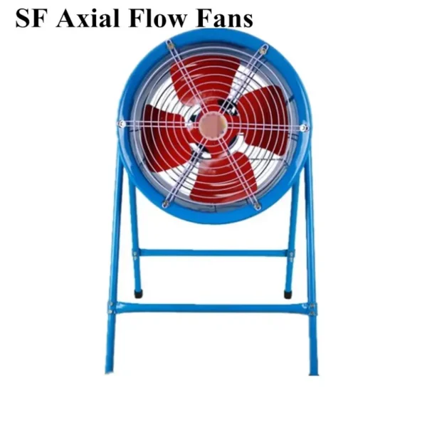 Volume Industrial Suction Fan, Aluminum, Axial, FREE - view 3