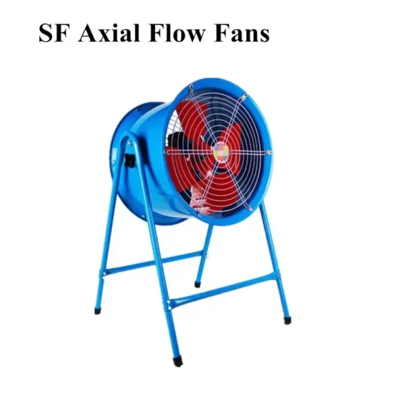 Volume Industrial Suction Fan, Aluminum, Axial, FREE - view 4