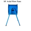 Volume Industrial Suction Fan, Aluminum, Axial, FREE - view 5