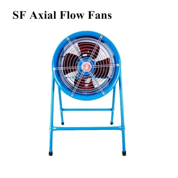 Volume Industrial Suction Fan, Aluminum, Axial, FREE - view 6