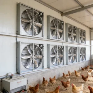 Volume Push Pull Fan, Stainless, Steel
