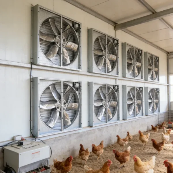 Volume Push Pull Fan, Stainless, Steel