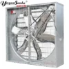 Volume Shutter Exhaust Fan, Axial, 220v, Electric