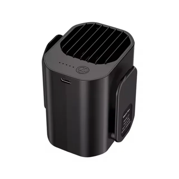Waist Clip Cooling Fan, Portable, Plastic, 3000mAh - view 2