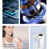 Waist Clip Fan, 3-in-1, LED, USB, 3000mAh - view 5