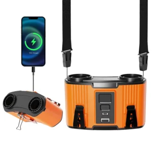 Waist Fan, HY-8082, 16000mah, 10-speed