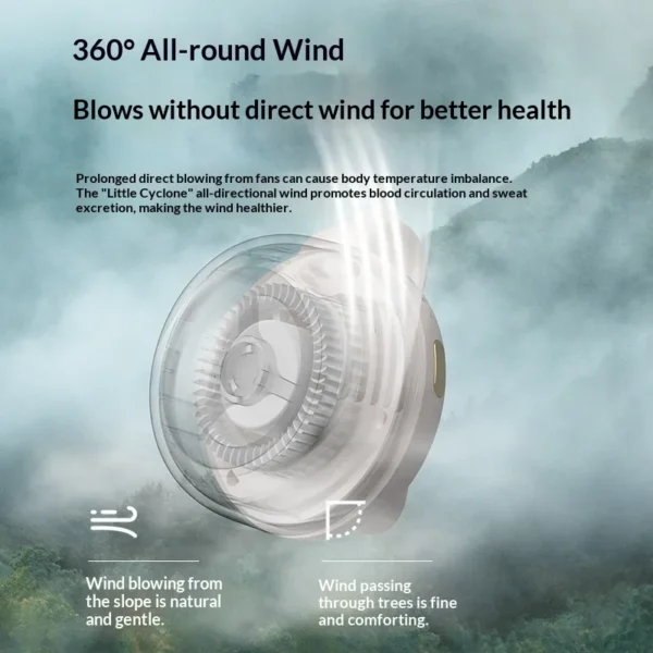Waist Fan, Portable, USB - view 3