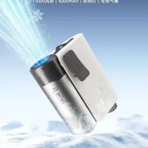 Waist Hanging Small Fan, Plastic, Lithium battery