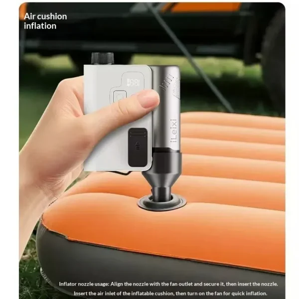 Waist Hanging Small Fan, Plastic, Lithium battery - view 5