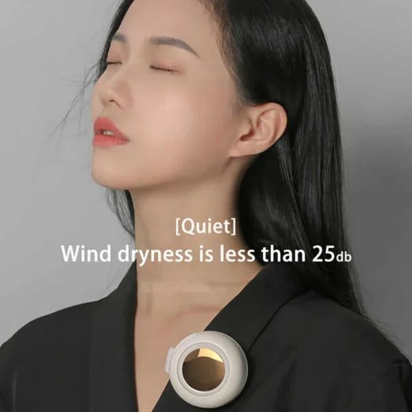 Waist Hanging Whirlwind Fan, Portable, USB - view 2