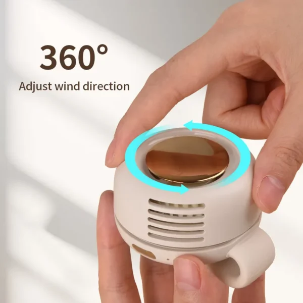 Waist Hanging Whirlwind Fan, Portable, USB - view 5