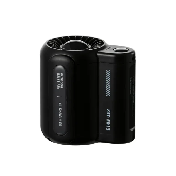 Waist Rechargeable Portable Fan, Battery, Plastic - view 3