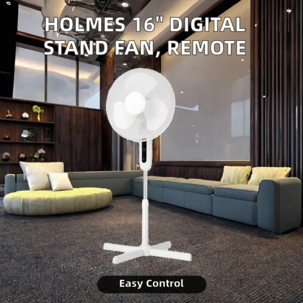 Waiting Industrial Standing Fan, 8w, Plastic - view 2