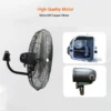 Wall Fan, 120W-300W, 110V, Electric - view 2