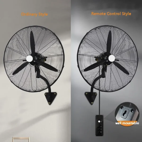 Wall Fan, 120W-300W, 110V, Electric - view 3
