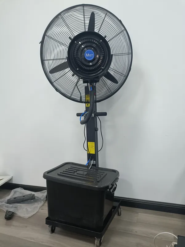 Wall Fan, 14L, 215W, Metal - view 3