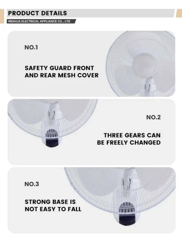 Wall Fan, 16'', 18'' - view 4
