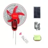 Wall Fan, 16/18'', 12V, Solar, Copper - view 3