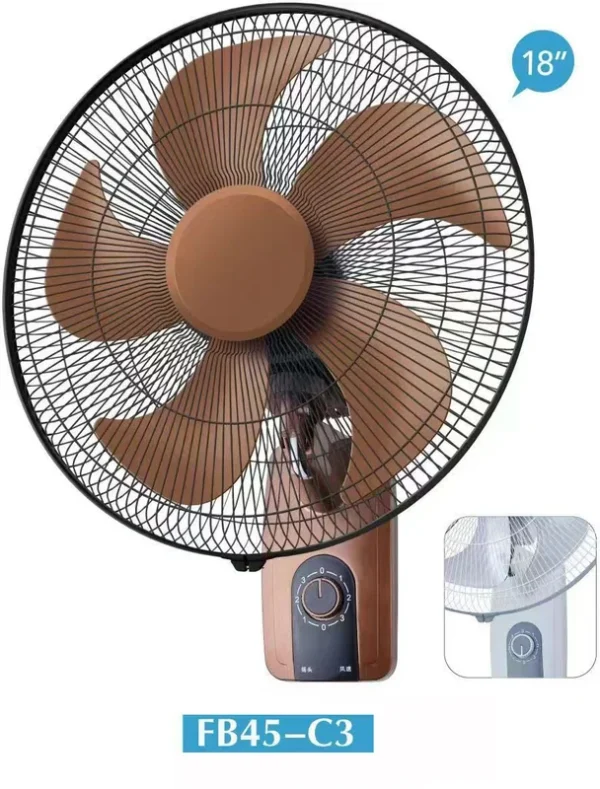 Wall Fan, 18", 110-120V, Electric - view 6