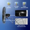 Wall Fan, 180 W, Metal - view 2