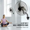 Wall Fan, 3-Speed, 4000, CFM - view 2