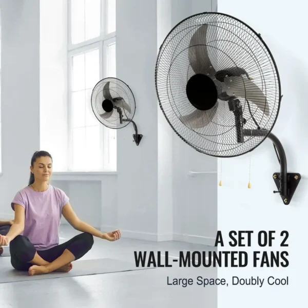 Wall Fan, 3-Speed, 4000, CFM - view 2