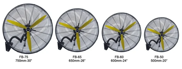 Wall Fan, 30inch, 750mm - view 2