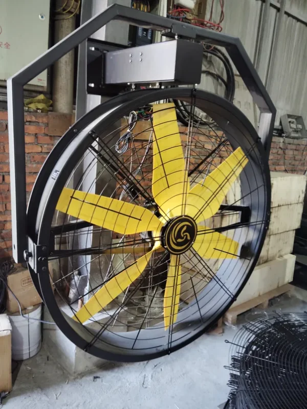 Wall Fan, 450W, HVLS, Aluminum, PMSM - view 2