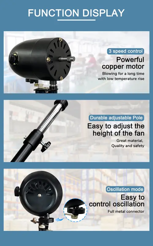 Wall Fan, 600MM, 650MM - view 5