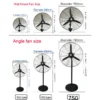 Wall Fan, 750mm, 30inch - view 2