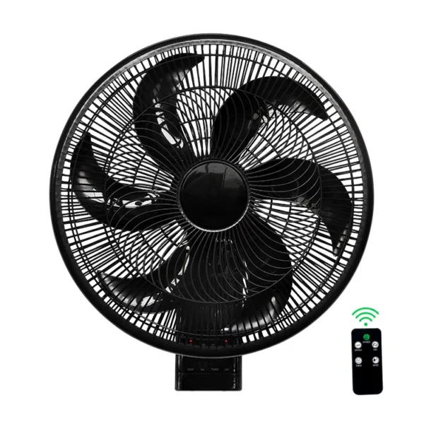 Wall Fan, 90°, Electric, Plastic