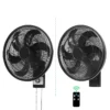 Wall Fan, 90°, Electric, Plastic - view 3