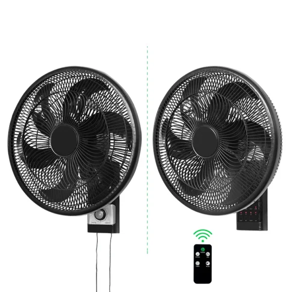 Wall Fan, 90°, Electric, Plastic - view 3