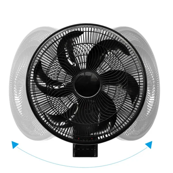 Wall Fan, 90°, Electric, Plastic - view 4