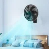 Wall Fan, 90°, Electric, Plastic - view 6