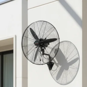 Wall Fan, Aluminium, 160W, Metal
