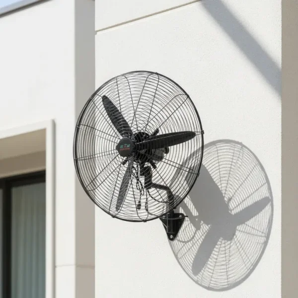 Wall Fan, Aluminium, 160W, Metal