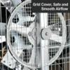 Wall Fan, Axial, 220 V, Electric - view 5