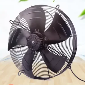 Wall Fan, Axial, 380V, 400mm, Carbon Steel, 1350RPM