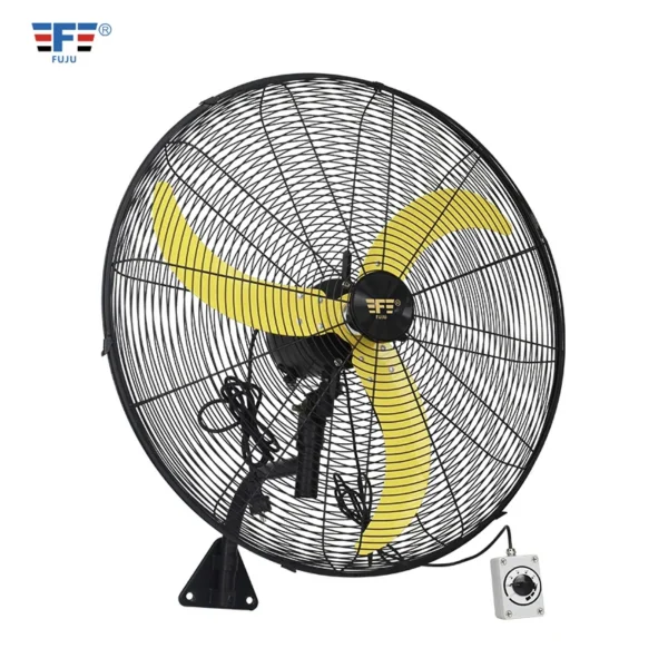 Wall Fan, Brushless, Electric, Metal