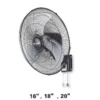 Wall Fan, Copper, 3-Speed, 16-Inch - view 3