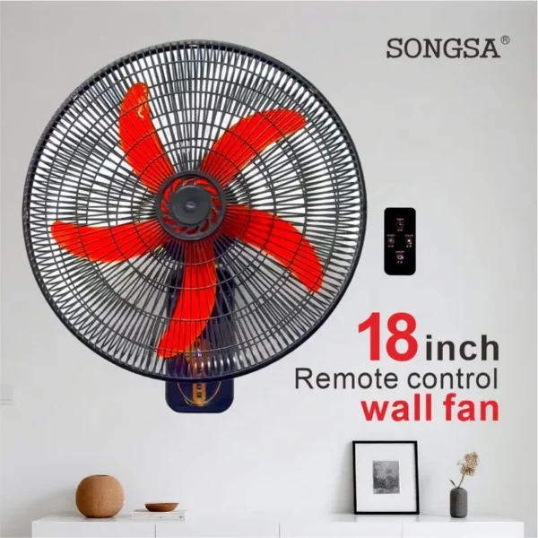 Wall Fan, Electric, Plastic