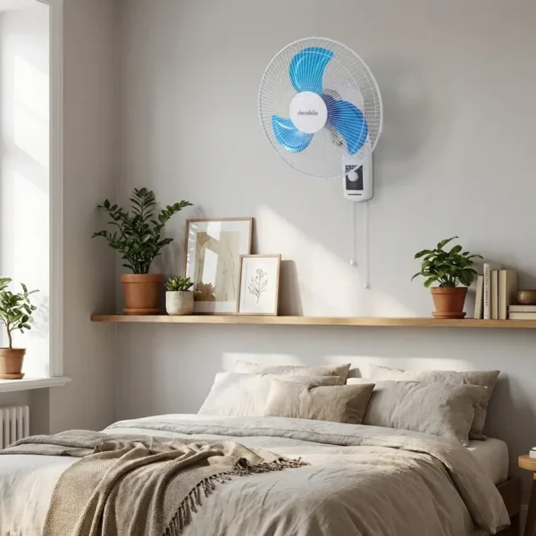 Wall Fan, Electric, Plastic - view 3